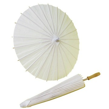 20吋 空白紙傘 DIY彩繪紙傘 直徑60cm/一支入(促120) 彩繪紙傘空白傘 彩繪傘 表演傘 畫畫傘 手工傘 塗鴉傘 白色綿紙傘-AA6354【APP滿額下單4%點數(單一帳號最高1000點)】7/31止