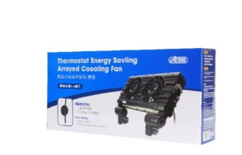 [ 台中水族 ] STA-溫控型 節能冷卻風扇-雙扇 特價