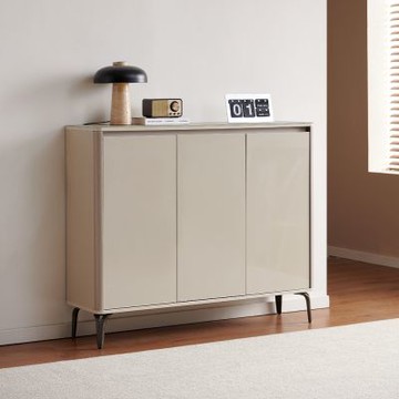 MUNA家居  XG135-1200型4尺玻璃鞋櫃   120X33X100cm