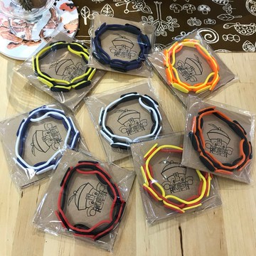 【戲手環】時尚配件【矽膠材質】