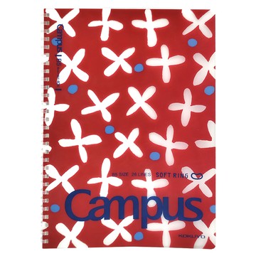 KOKUYO 國譽 Campus SOUSOUIII軟線圈筆記本B5 252 x 197mm  蘿蔔草  1本