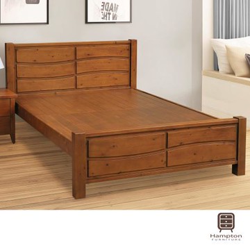 【Hampton 漢汀堡】格吉爾6尺雙人床架