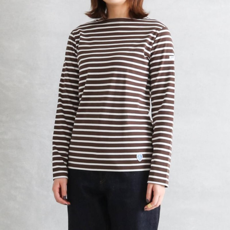 ORCIVAL オーシバル ボートネック プルオーバー 長袖Tシャツ BOAT NECK