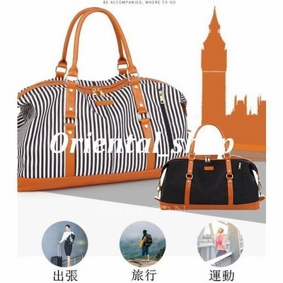 ボストンバッグ レディース 旅行 ゴルフ 旅行用 旅行カバン 旅行バッグ 旅行かばん 修学旅行 1泊 2泊 革 機内 持ち込み ジム ストライプ 軽量 通販 Lineポイント最大get Lineショッピング
