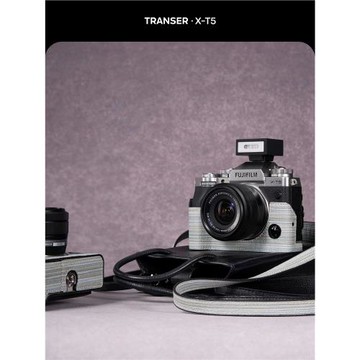富士XT5保護套皮套相機包殼配件TRANSER藝術綺想系列