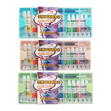 筆樂 PG05-14 不透明水彩 (14色)【APP滿額下單10%點數(單一帳號最高5000點)】1/31止