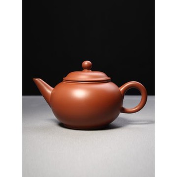 中國臺灣省三希堂紫砂壺大容量200ml標準8杯水平直嘴中式泡茶壺具