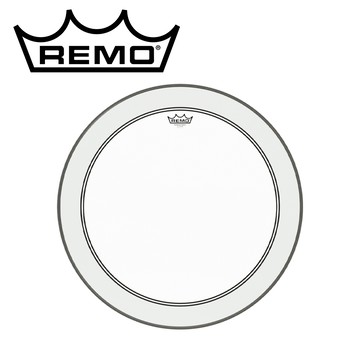 REMO Powerstroke P3 Clear BASS 大鼓單層透明鼓皮 24"【敦煌樂器】