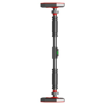 三次方 水平儀引體向上槓 95~135cm  黑色 + 紅色  單一商品