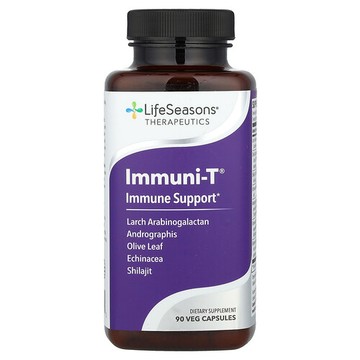 LifeSeasons, Immuni-T®，機體抵抗支持配方，90 粒素食膠囊