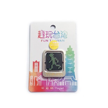 趣玩台灣磁鐵-小綠人