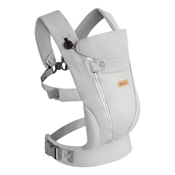 嬰兒背帶 冰淺灰色 透氣舒適 多種背法 輕巧便攜  1個  24 x 19 x 8 cm