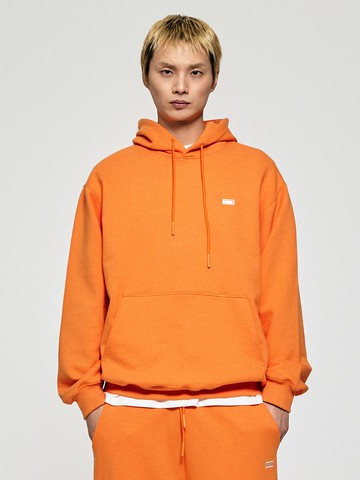 Cotton Polyester Regular Fit Hoodie [Orange]