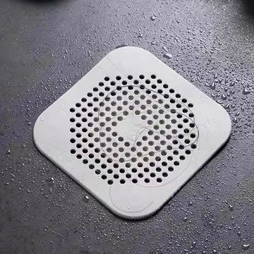 【熱門推薦】硅膠地漏貼下水道毛髮過濾防堵神器浴室帶吸盤地漏墊過濾網廠批發
