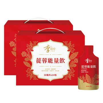 李時珍 蓯蓉能量飲 (14包/盒) x2