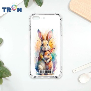 TRON IPhone 7/8 PLUS 大小動物們-2 四角防摔載具殼 軟殼 手機殼