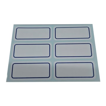 華麗牌 可再貼標籤 5.3 x 2.5cm  WL-R4016  1200張  1盒