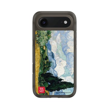 iPhone Air AirX 本質黑 - The MET - 梵谷《麥田裡的絲柏樹》