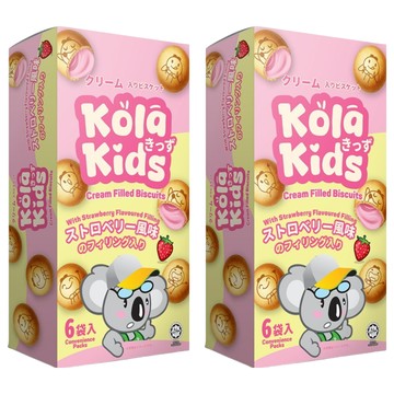 Win2 無尾熊夾心餅乾 草莓風味  2個  144g