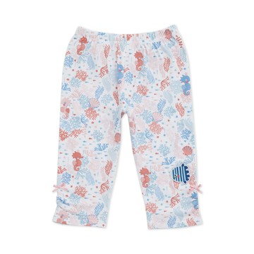 海洋世界七分合身褲