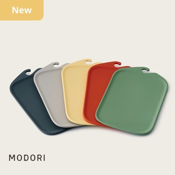 【blank.】MODORI-迷你無痕砧板(亮橘色/可可色/深灰色/深綠色/亮黃色)