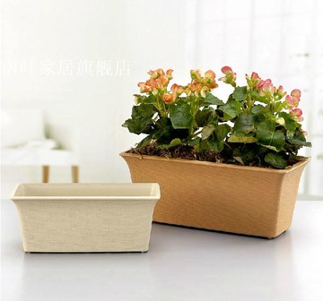 誠信花盆 長方形花盆室外種植花槽 樹脂塑料花盆 陽臺養花種菜盆