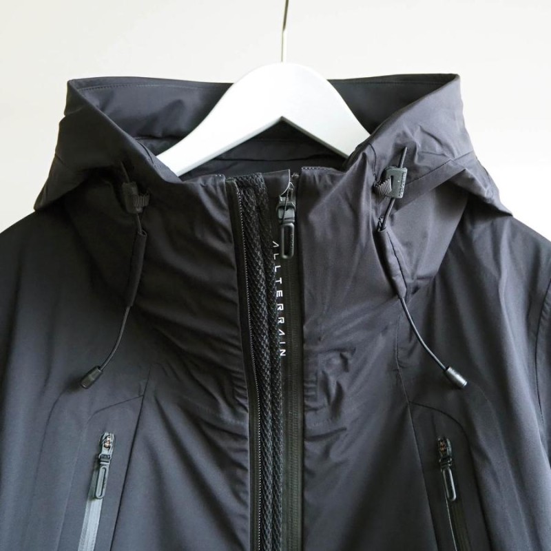 DESCENTE ALLTERRAIN HARD SHELL JACKET CREAS BLACK デサントオルテ