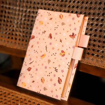 Chuyu 2026年B6/32K花布日誌/橫線1日1頁/日記手帳/日計劃/手札