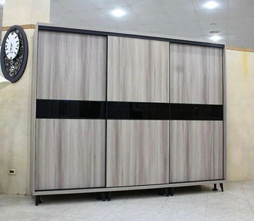 【歐風別館】森巴灰橡色八尺衣櫃【基隆至台中免運費】