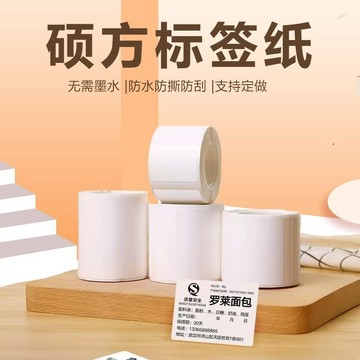 爆款🌟臺灣出貨🌟碩方T50/T80/T50Pro熱敏標籤紙四防不乾膠彩色貼紙防水防油撕不爛