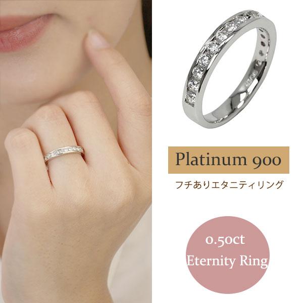 アクセサリーK18　ご専用です　ダイヤモンドレールセッティングリング　0.5ct