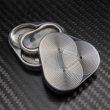 售完無補 先到先得   解壓玩具 解壓 玩具 減壓神器  新款 創新旋轉轉牌推牌EDC啪啪玩具手推響幣推幣陀螺解壓手把神