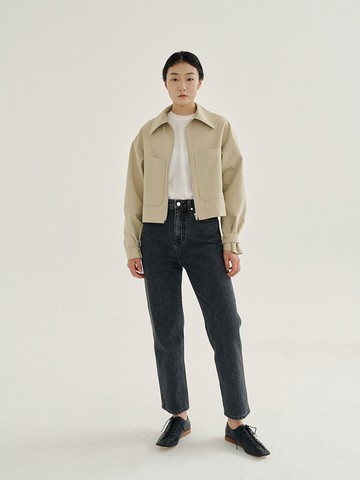 High Rise Petit Denim_Black