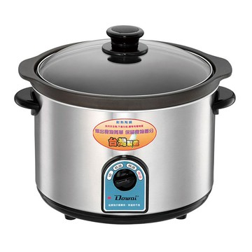 Dowai 台灣製造4.7L不鏽鋼耐熱陶瓷燉鍋 DT-602
