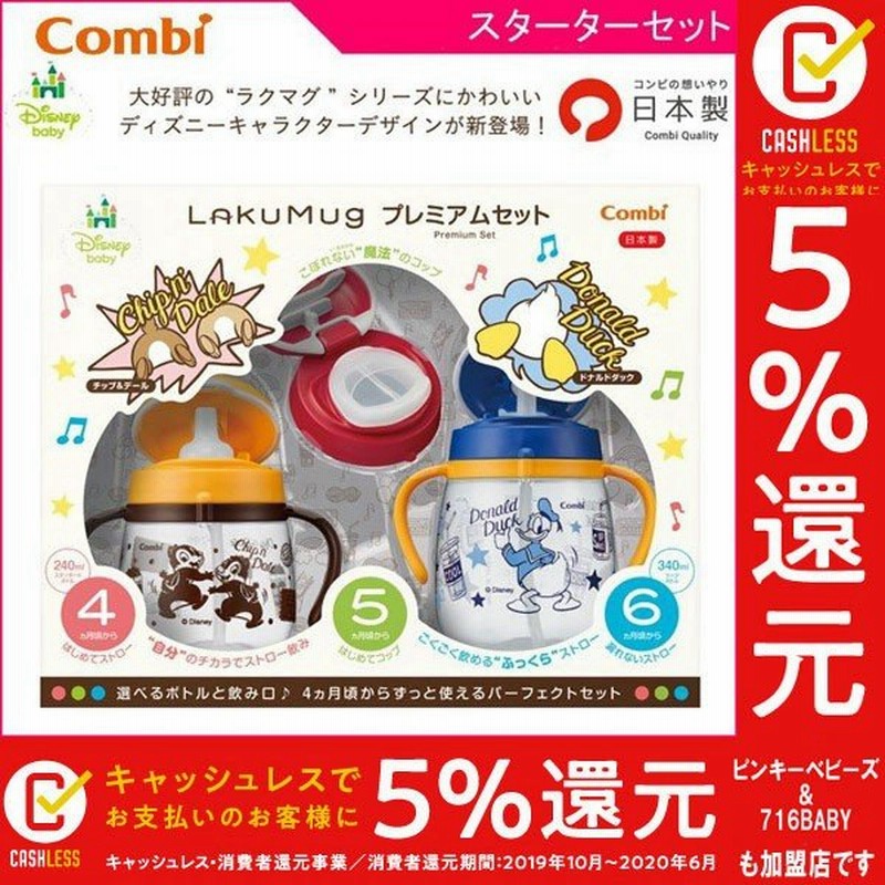 ベビー食器 ラクマグ プレミアムセットチップ デール ドナルドダック コンビ 日本製 ストローマグ コップ 赤ちゃん ベビー 出産 ギフト プレゼント 帰省 Baby 通販 Lineポイント最大0 5 Get Lineショッピング