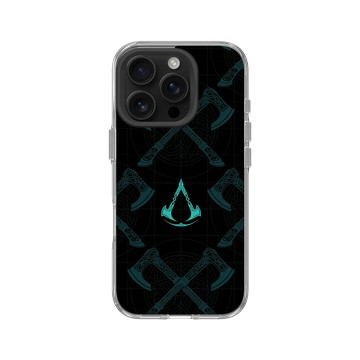 iPhone 16 Pro Clear 透明 - Assassin's Creed - Valhalla - Dual Axes