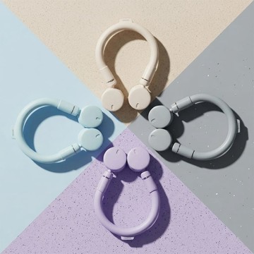 ICE U 酷涼圈 環頸風扇 莫蘭迪卡其