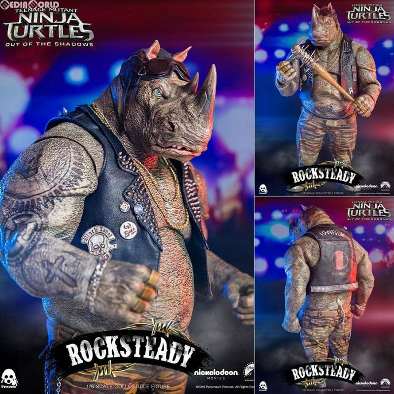 新品即納』{FIG} ROCKSTEADY(ロックステディ) ミュータント・ニンジャ・タートルズ:影(シャドウズ) 1/6フィギュア threezero (スリーゼロ)(20171026) | LINEブランドカタログ