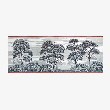法國 INOUI EDITIONS-AMBROISE 棉麻圍巾70 - 灰