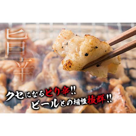 ふるさと納税 ≪数量限定≫豚ホルモンセット(塩＆味噌)合計1.6kg以上　肉　豚肉　惣菜　国産　戸村本店特製 BD61-22 宮崎県日南市