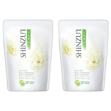 SHINZU'I嫩膚沐浴乳Matsu補充包-峇里島嫩白肌膚  400ml  2包