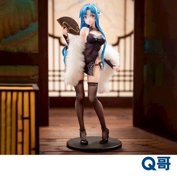 大漫匠 KDcolle 代理版 刀劍神域 亞絲娜 水精靈 旗袍Ver. 1/7 PVC 完成品 附初回特典 公仔 Q哥