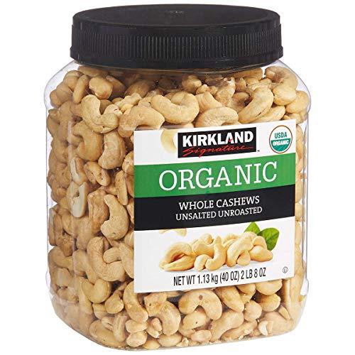 KIRKLAND (カークランド) シグネチャー 有機 無塩カシューナッツ 1.13kg