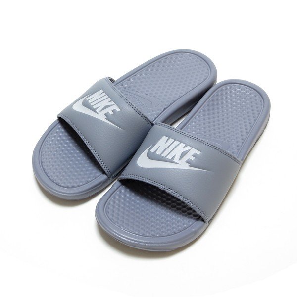 海外限定 Nike Wmns Benassi Jdi Stealth Pure Platinum Grey ナイキ ベナッシ グレー ホワイト サンダル 通販 Lineポイント最大0 5 Get Lineショッピング