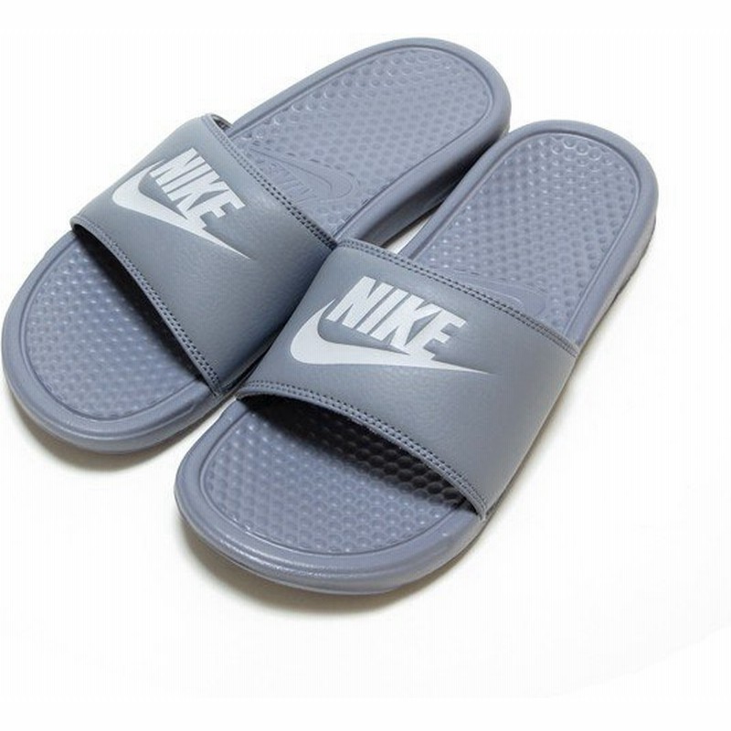 海外限定 Nike Wmns Benassi Jdi Stealth Pure Platinum Grey ナイキ ベナッシ グレー ホワイト サンダル 通販 Lineポイント最大0 5 Get Lineショッピング