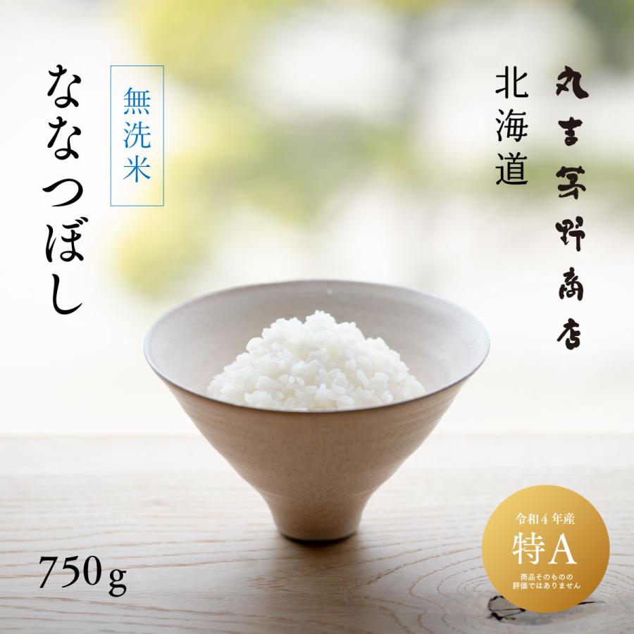 新米 無洗米 ななつぼし お試し 750g 5合 北海道産 白米 令和5年産 米 お米 送料無料 ポイント消化