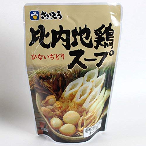  斎藤昭一商店 比内地鶏スープスタンドパック 200g 3袋