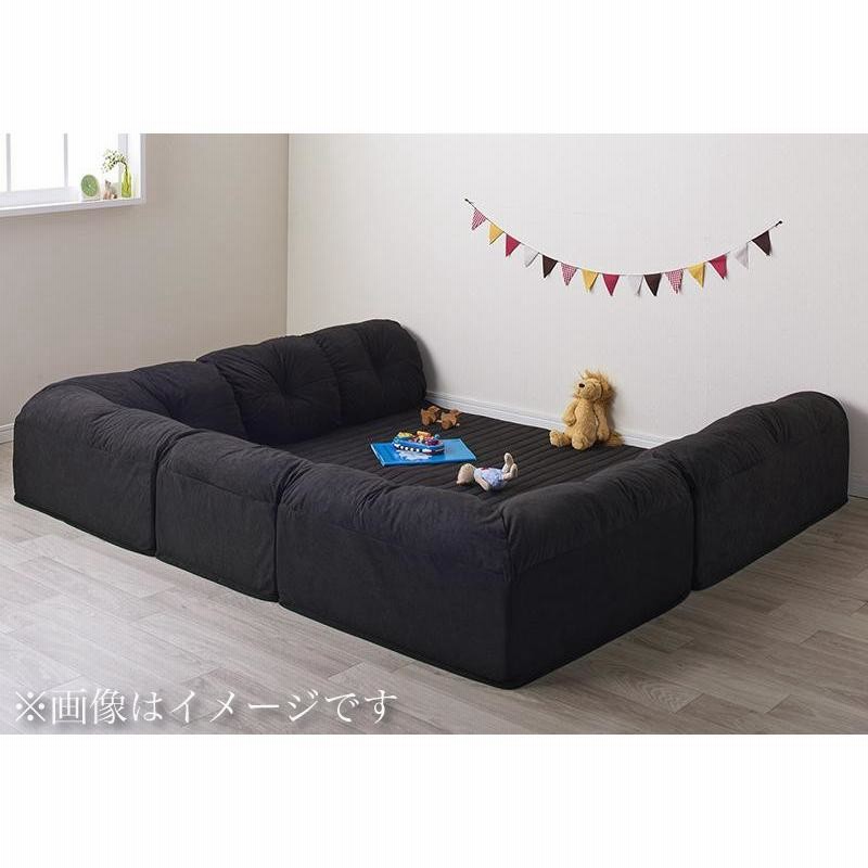 こたつに合わせるフロアコーナーソファ Wille ヴィレ コの字 マット部分サイズ 190×190cm 厚さ40mm | LINEブランドカタログ