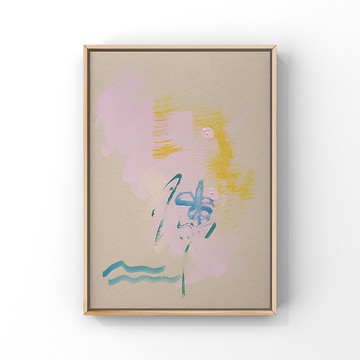 壓克力抽象畫限定版/居家生活佈置/擺飾/掛畫/Queen's Bubble