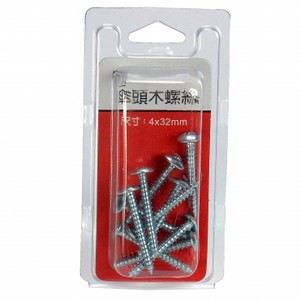 77傘頭木螺絲4x32mm